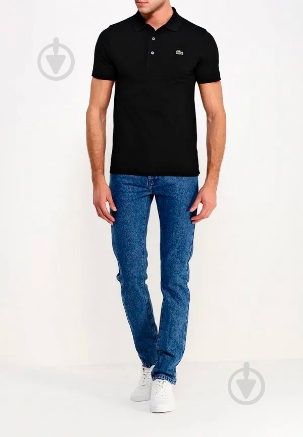 Поло Lacoste L1230031 р.XS черный - фото 4 Поло Lacoste L1230031 р.XS черный - фото 4