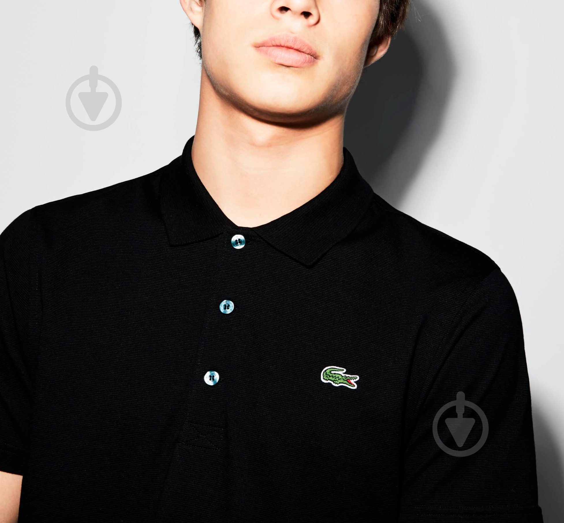 Поло Lacoste L1230031 р.M черный - фото 10