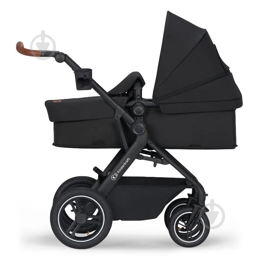 Коляска 3 в 1 Kinderkraft B-Tour Deep Black KSBTOU00BLK3000 - фото 13