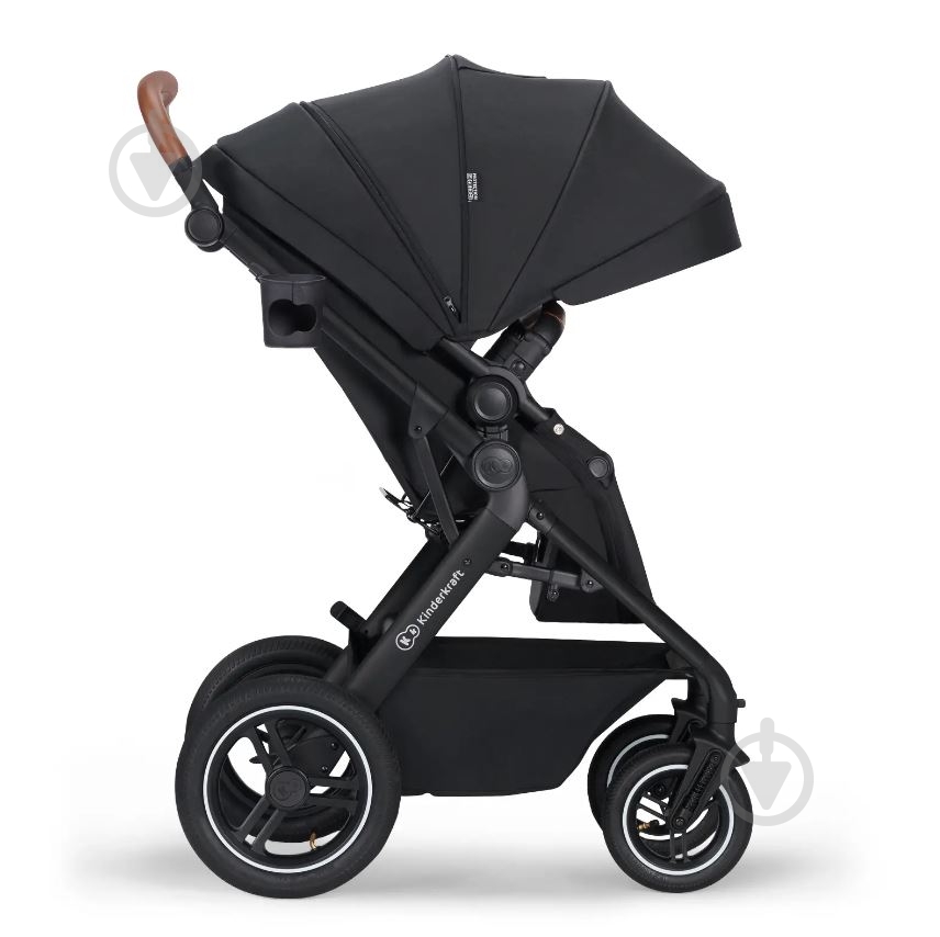 Коляска 3 в 1 Kinderkraft B-Tour Deep Black KSBTOU00BLK3000 - фото 14