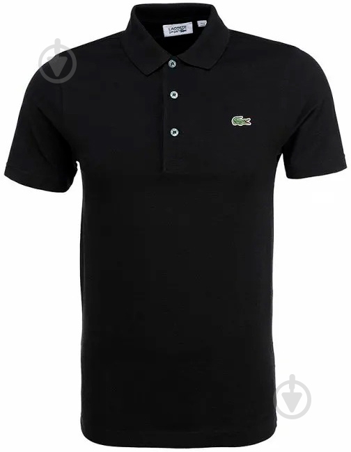 Поло Lacoste L1230031 р.2XL черный - фото 1 Поло Lacoste L1230031 р.2XL черный - фото 1