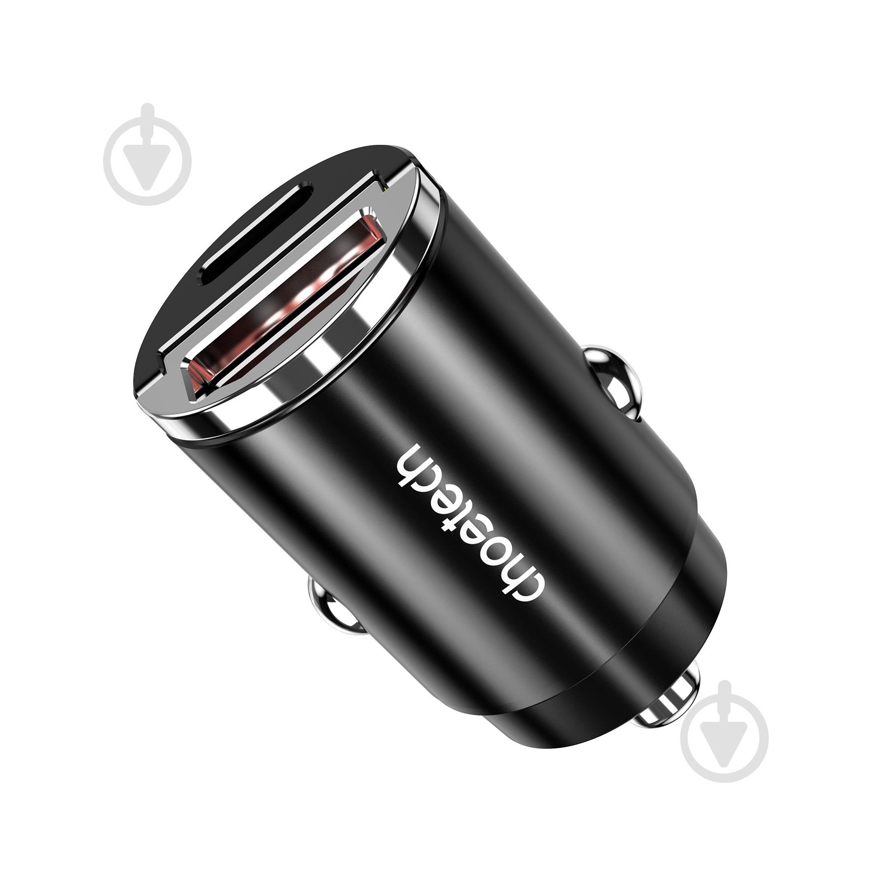 Зарядное устройство — адаптер прикуривателя-USB Choetech USB-A/USB-C, 30Вт, QC3.0/PD - фото 3
