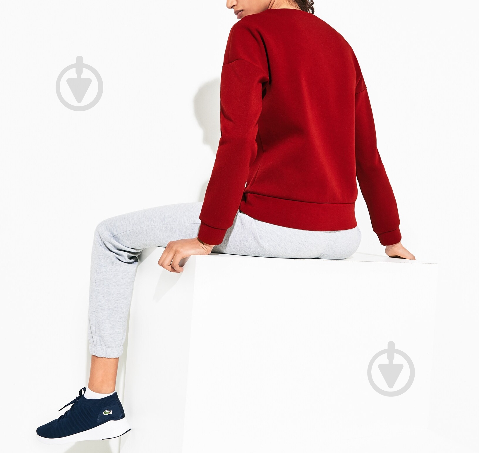 Свитшот Lacoste SF7917 SF7917476 р.M красный - фото 5 Свитшот Lacoste SF7917 SF7917476 р.M красный - фото 5