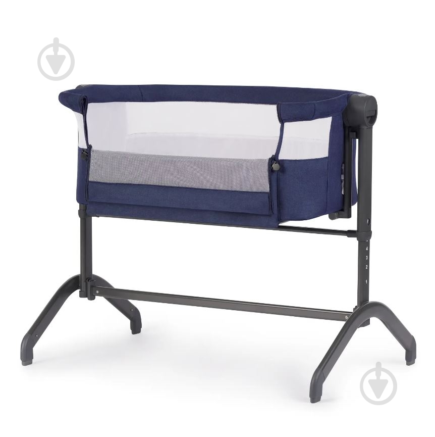 Ліжечко дитяче Kinderkraft Bea Navy KLBEA000NAV0000 - фото 3