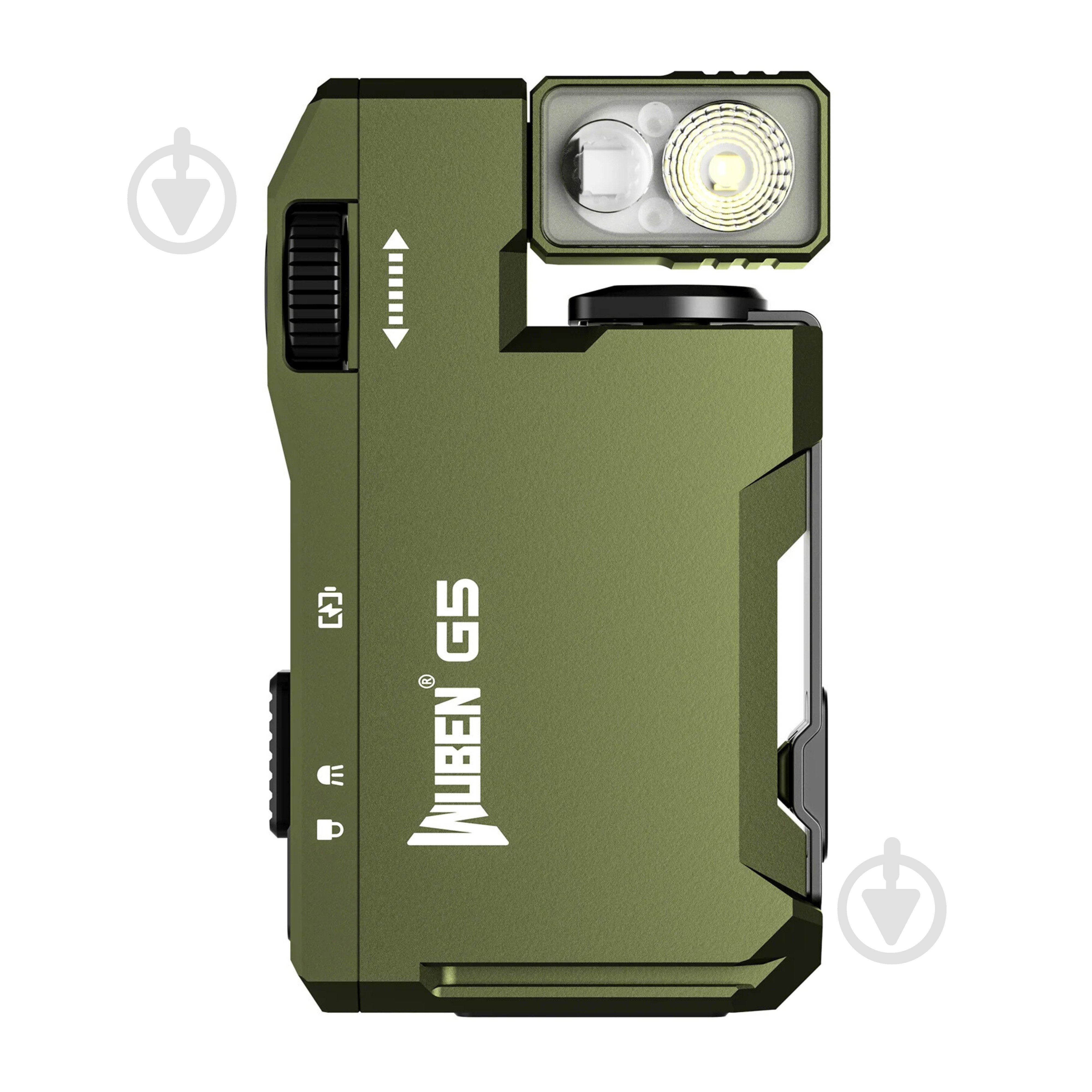 Ліхтарик кишеньковий Wuben G5, 82 м, 65 год, RGB на 7 кольорів, магніт, 450 мА·г, EDC, ультракомпактний Зелений 400 Lm - фото 2 Ліхтарик кишеньковий Wuben G5, 82 м, 65 год, RGB на 7 кольорів, магніт, 450 мА·г, EDC, ультракомпактний Зелений 400 Lm - фото 2