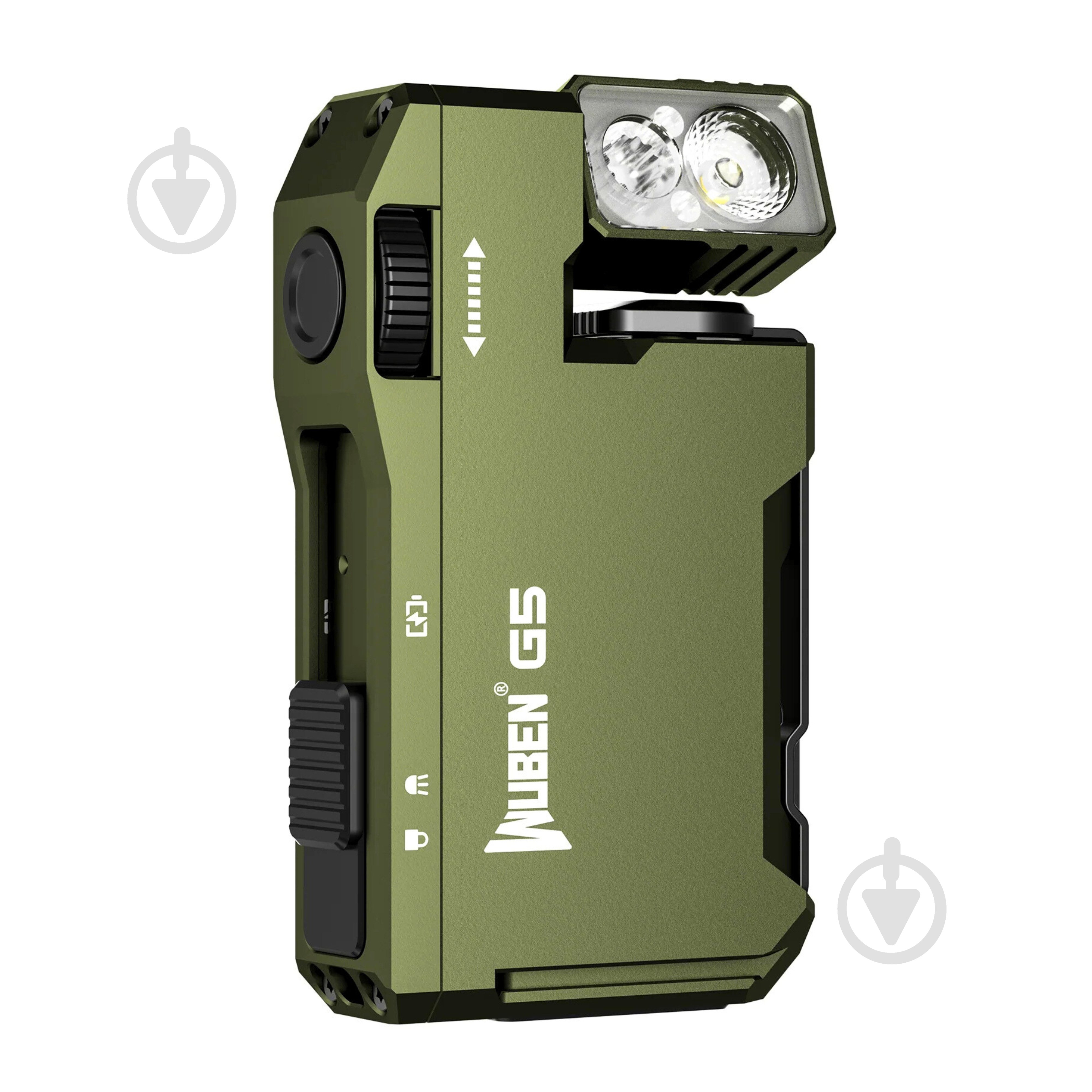Ліхтарик кишеньковий Wuben G5, 82 м, 65 год, RGB на 7 кольорів, магніт, 450 мА·г, EDC, ультракомпактний Зелений 400 Lm - фото 1 Ліхтарик кишеньковий Wuben G5, 82 м, 65 год, RGB на 7 кольорів, магніт, 450 мА·г, EDC, ультракомпактний Зелений 400 Lm - фото 1