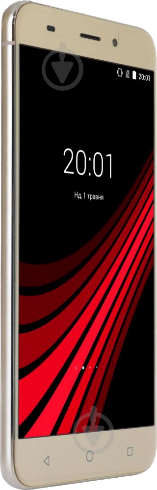 Смартфон Ergo A556 Blaze Dual Sim 1/8GB gold - фото 3