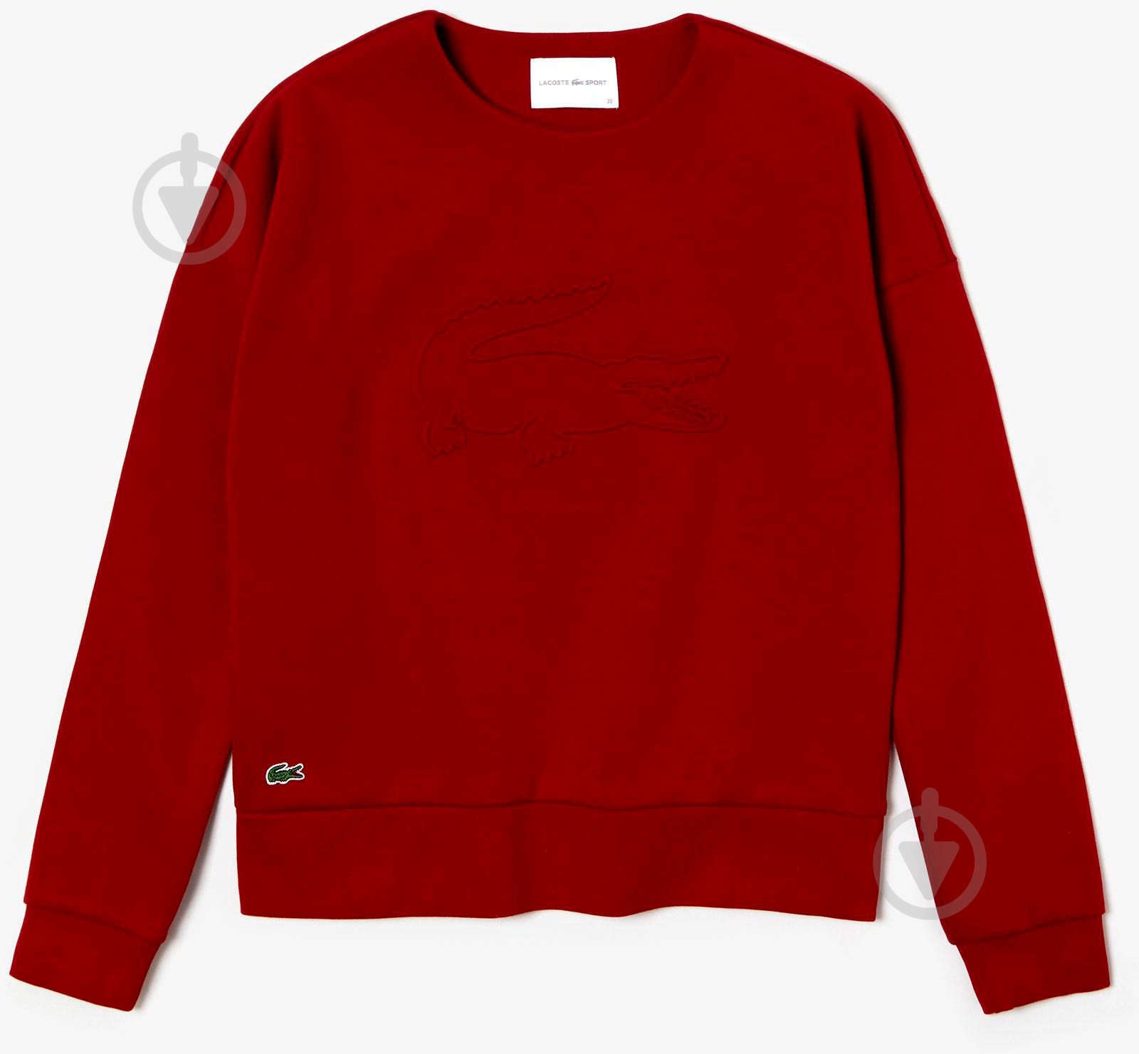 Свитшот Lacoste SF7917 SF7917476 р.XL красный - фото 1