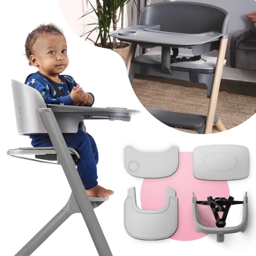 Стульчик-трансформер Kinderkraft Igee серый KHIGEE00GRY0000 - фото 11