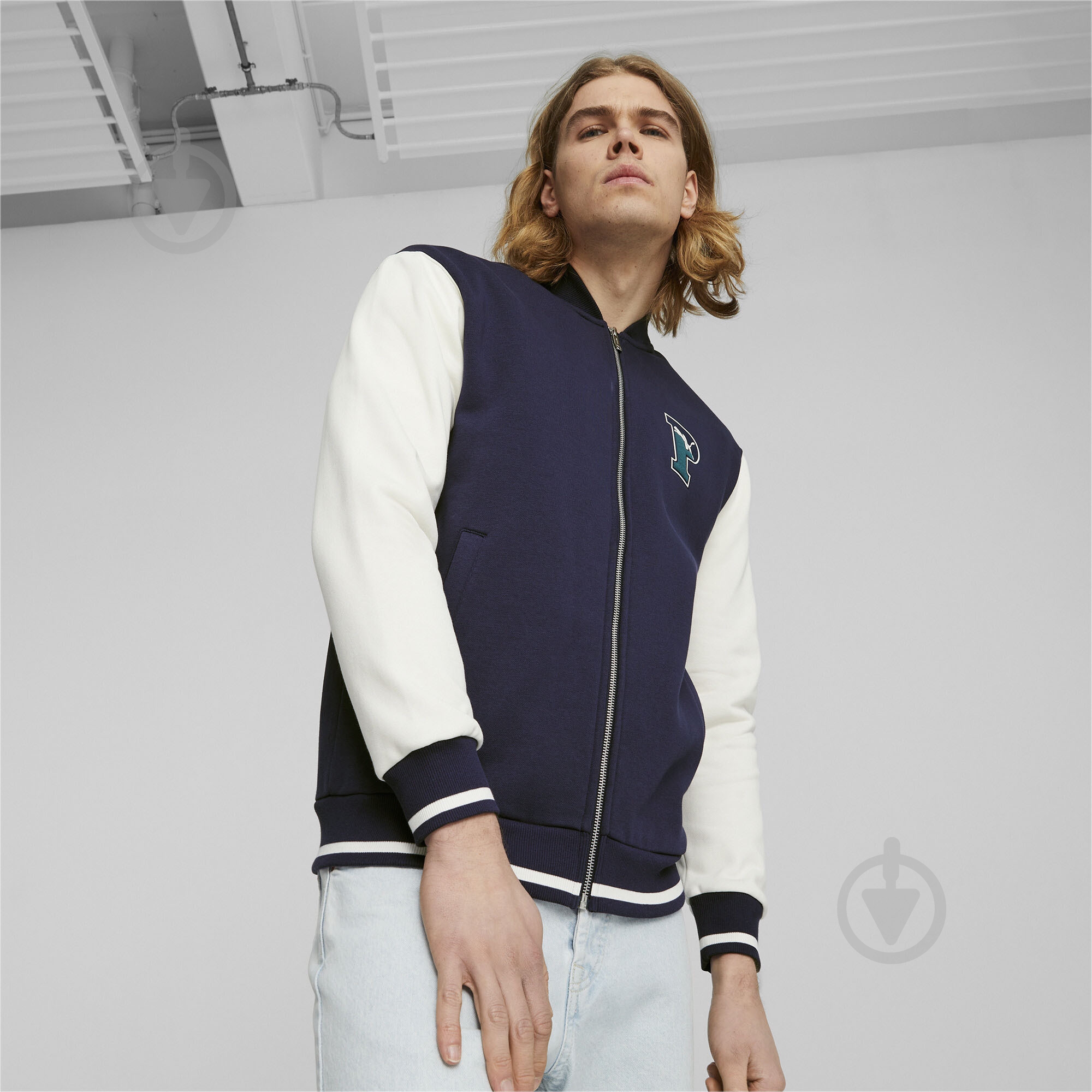 Джемпер Puma PUMA SQUAD TRACK JACKET FL 67601806 р.2XL синий - фото 3