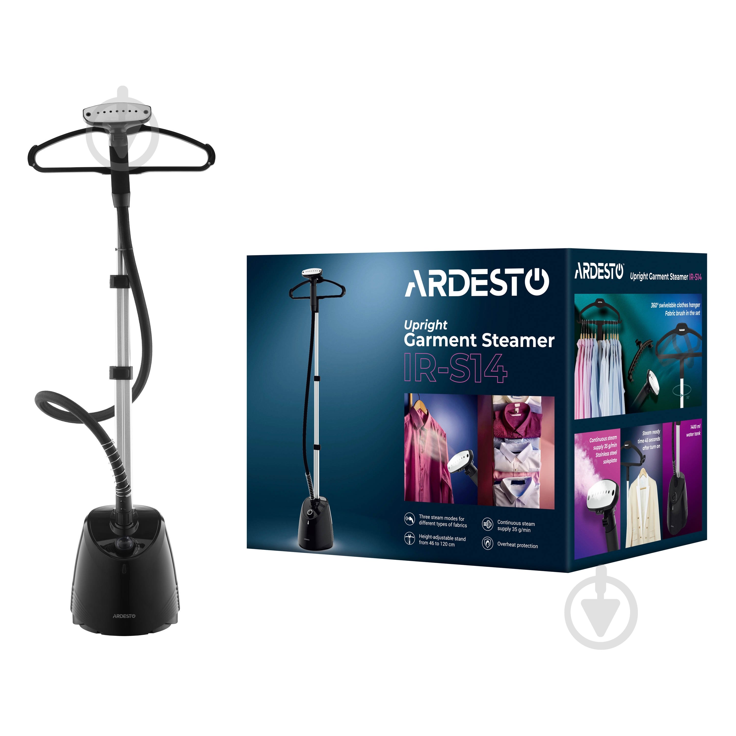 Отпариватель Ardesto IR-S14 - фото 10 Отпариватель Ardesto IR-S14 - фото 10