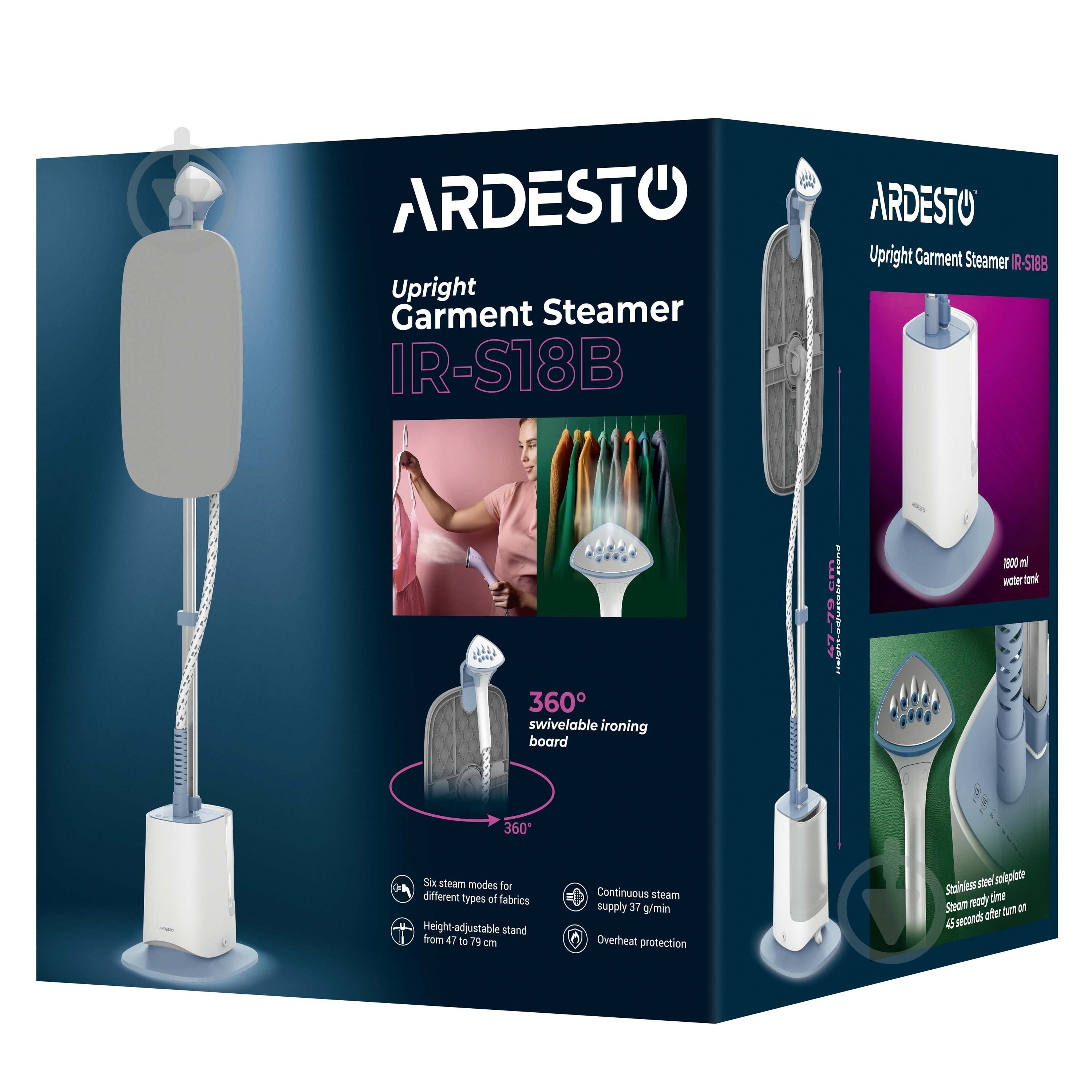 Отпариватель Ardesto IR-S18B - фото 12