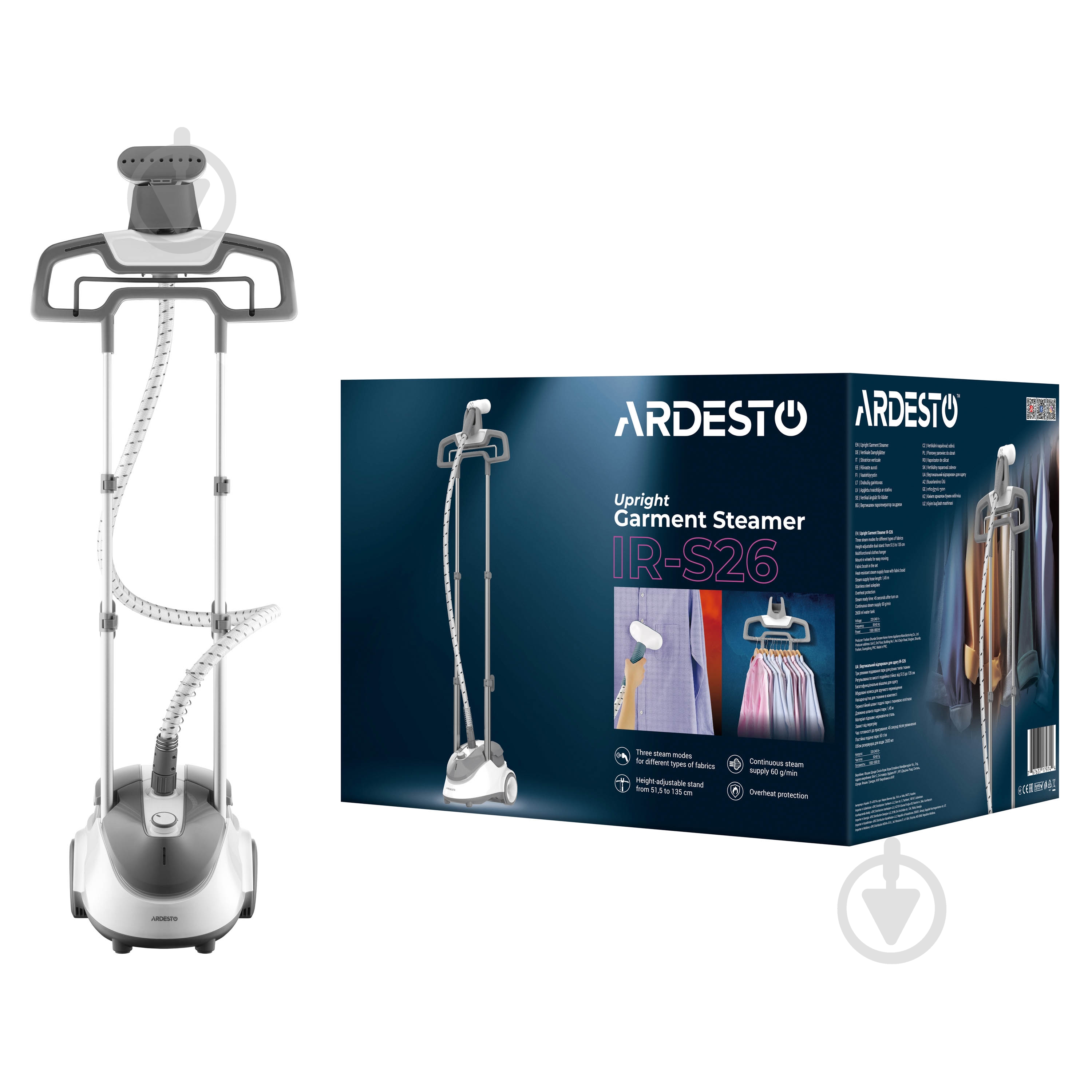 Отпариватель Ardesto IR-S26 - фото 11 Отпариватель Ardesto IR-S26 - фото 11