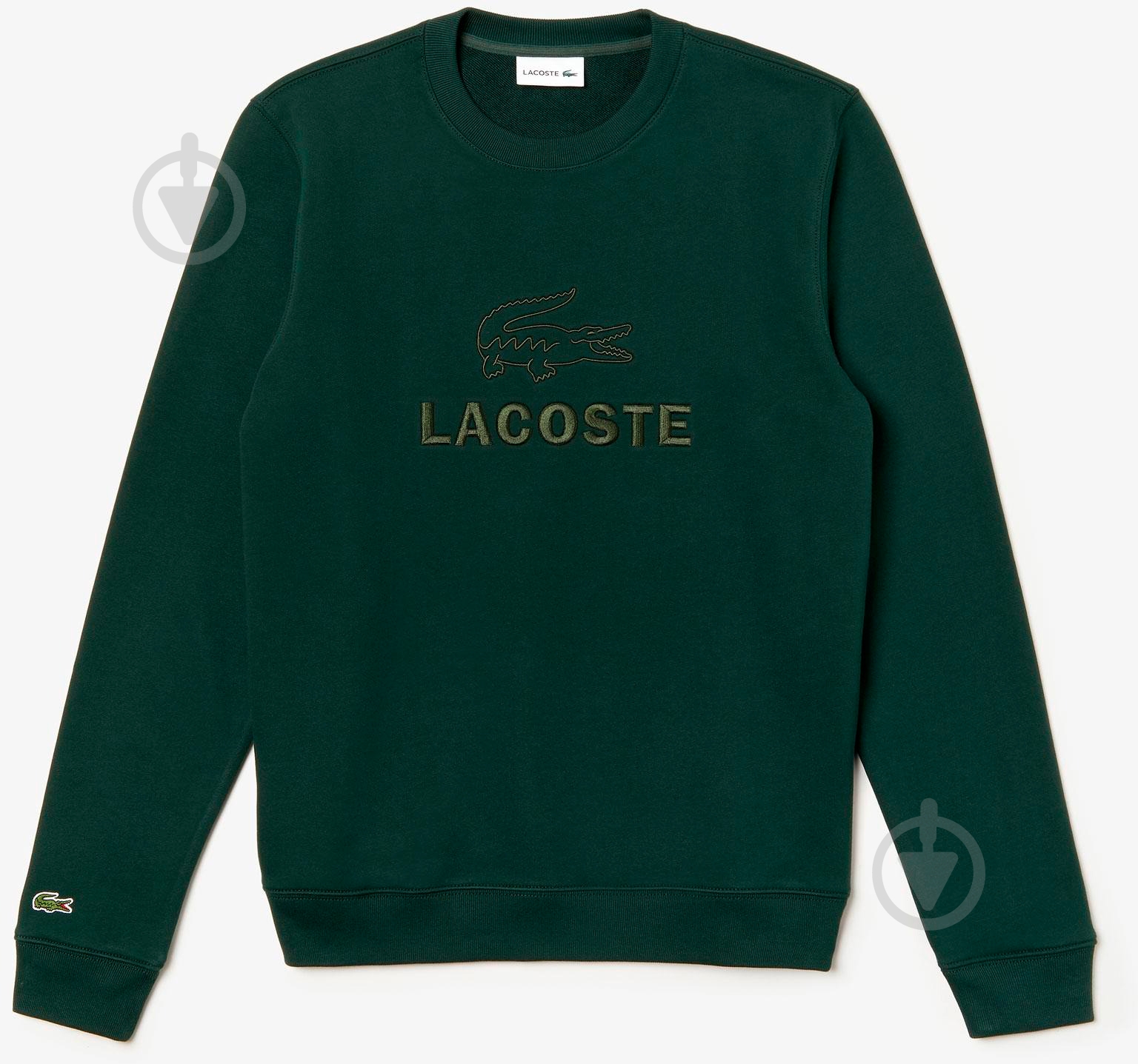 Світшот Lacoste SH8546 SH8546YZP р.M зелений - фото 1