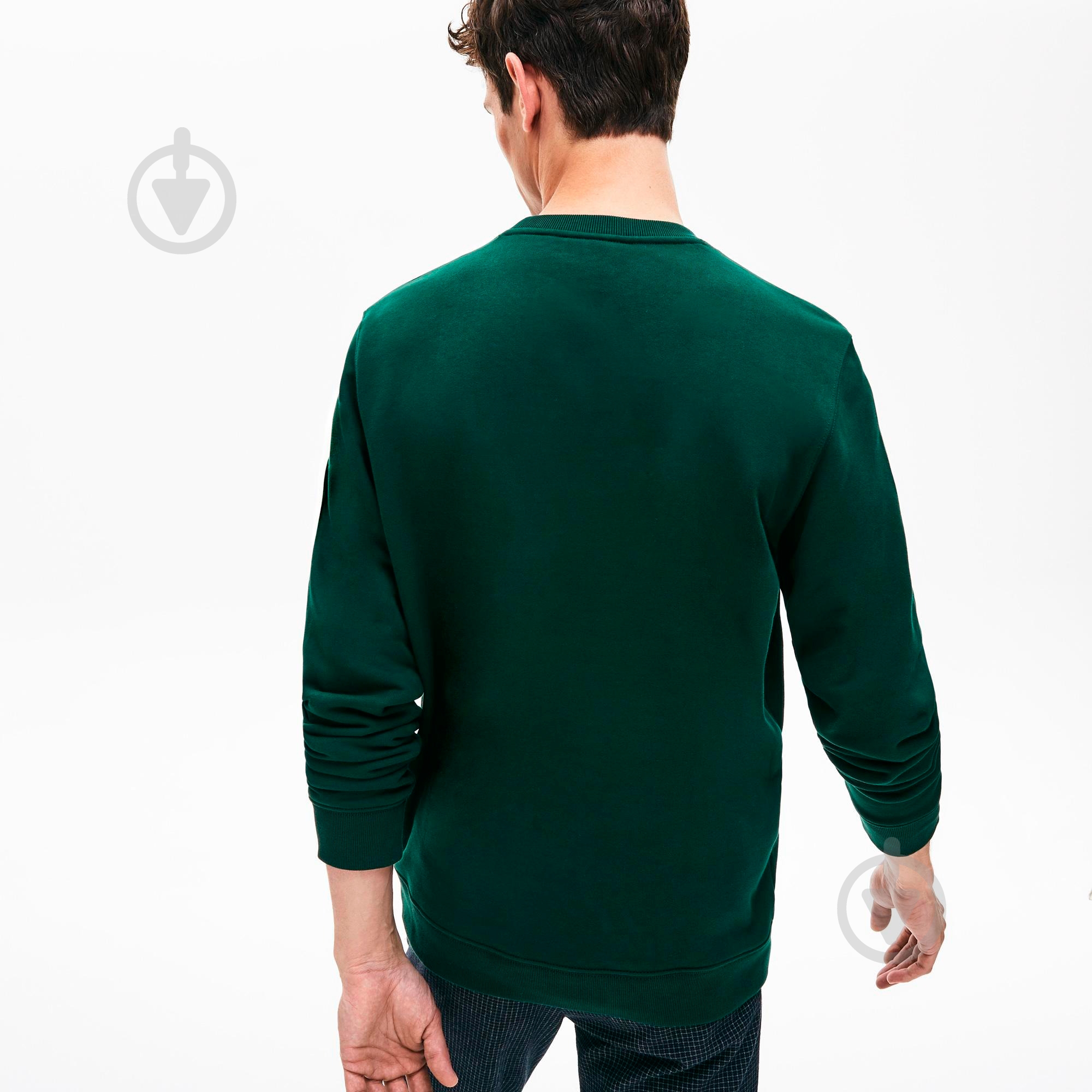 Світшот Lacoste SH8546 SH8546YZP р.M зелений - фото 4