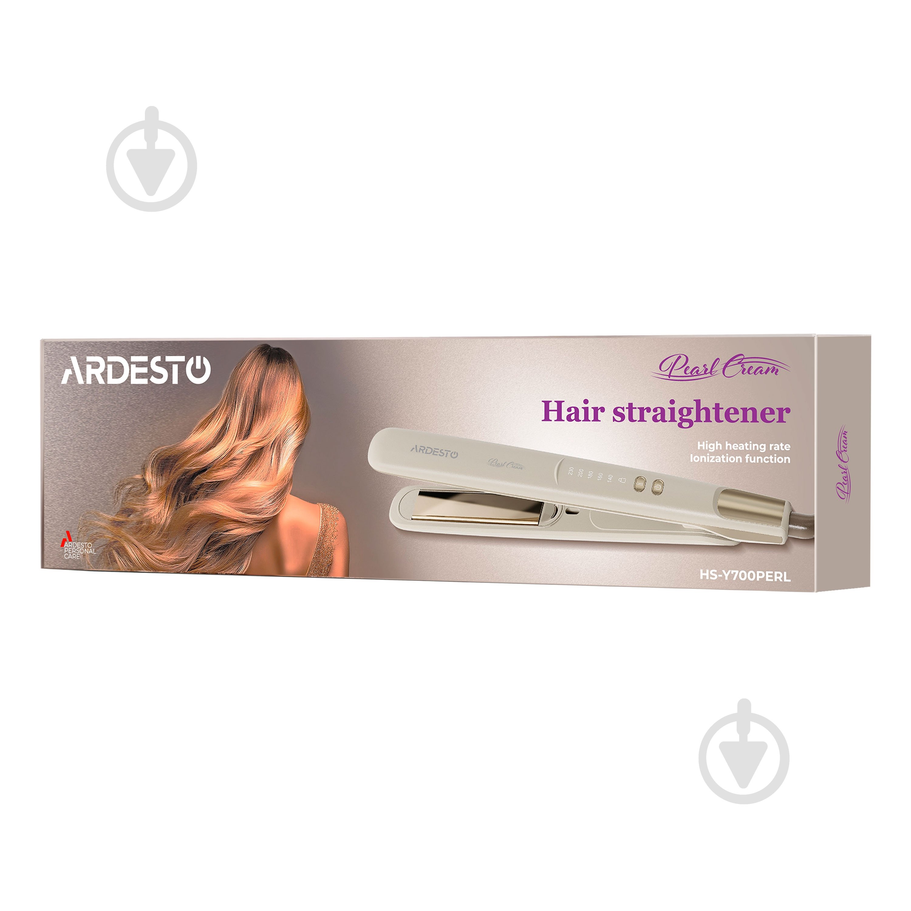 Выпрямитель для волос Ardesto Pearl Cream HS-Y700PERL - фото 11 Выпрямитель для волос Ardesto Pearl Cream HS-Y700PERL - фото 11
