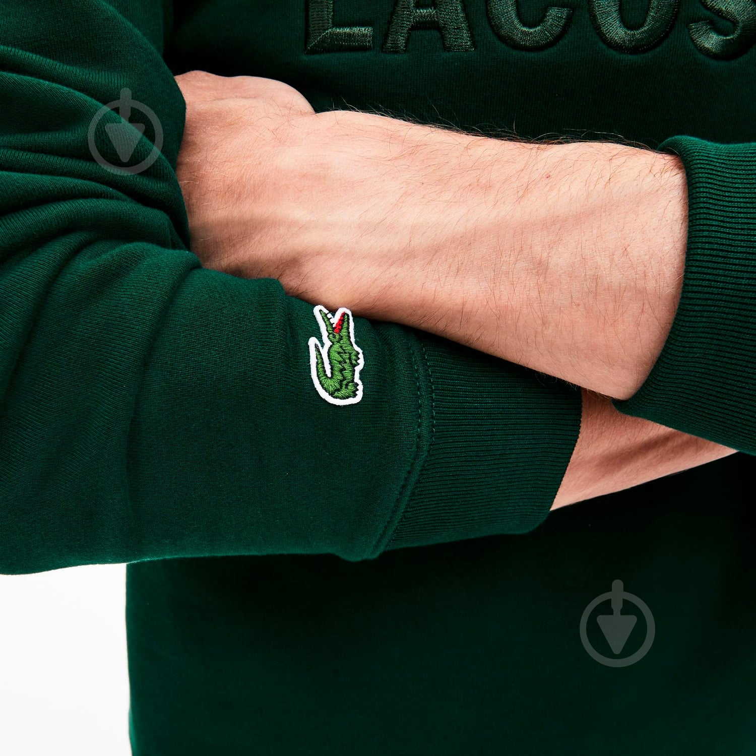 Свитшот Lacoste SH8546 SH8546YZP р.2XL зеленый - фото 5 Свитшот Lacoste SH8546 SH8546YZP р.2XL зеленый - фото 5