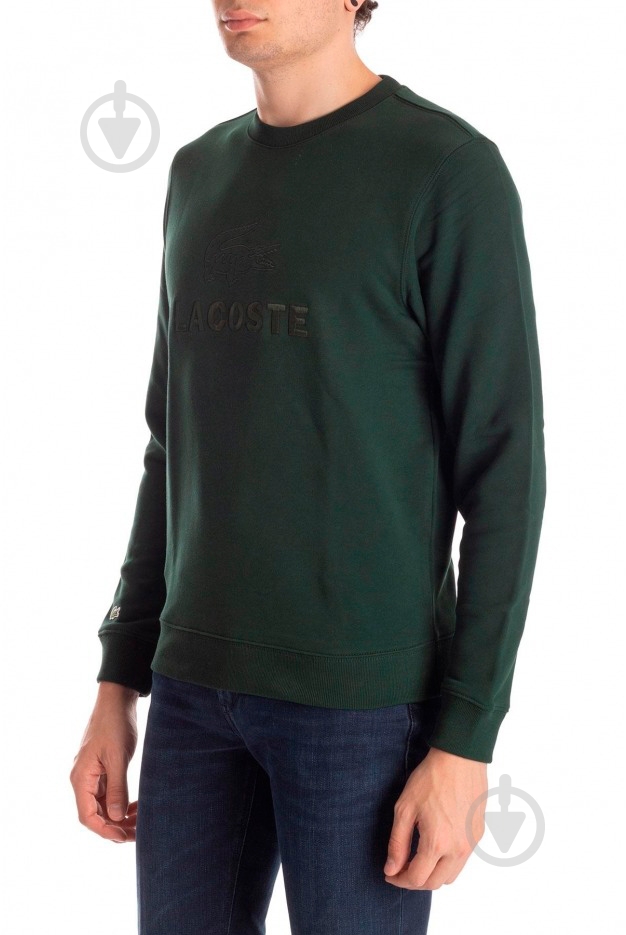 Свитшот Lacoste SH8546 SH8546YZP р.3XL зеленый - фото 8 Свитшот Lacoste SH8546 SH8546YZP р.3XL зеленый - фото 8