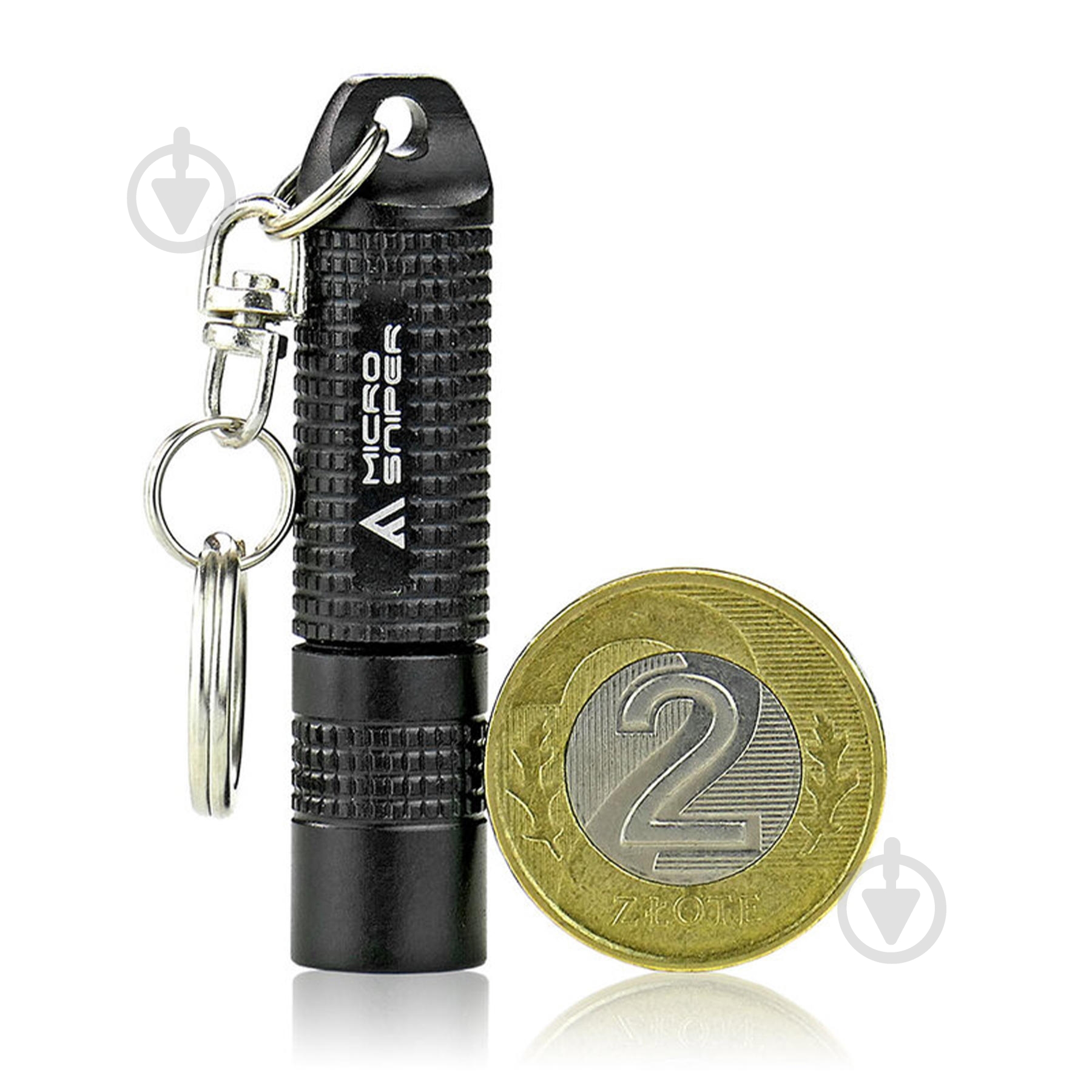 Брелок-фонарик Mactronic Micro Sniper 13 Lm [019] Black MKC0011 - фото 3