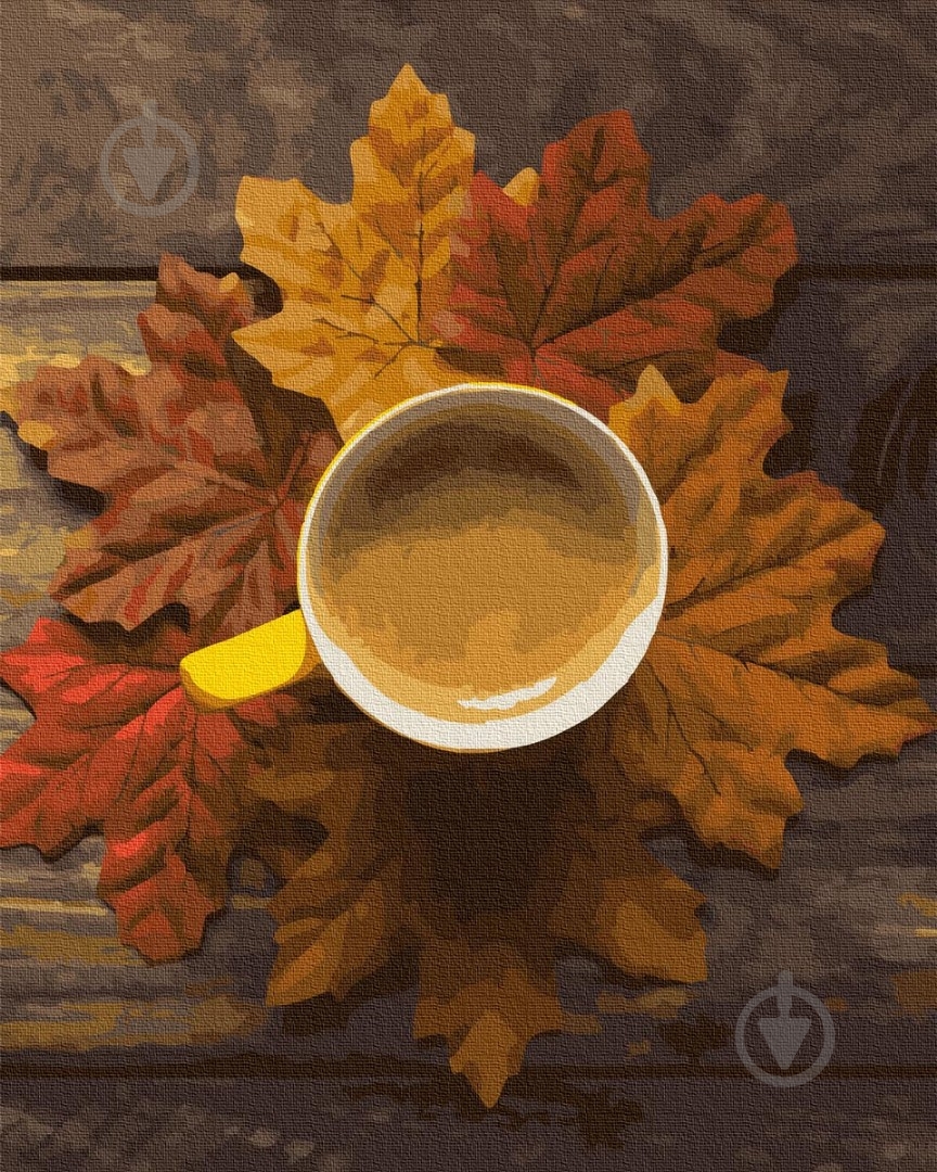 ᐉ Картина за номерами Осіннє какао GX37600 40x50 см Brushme
