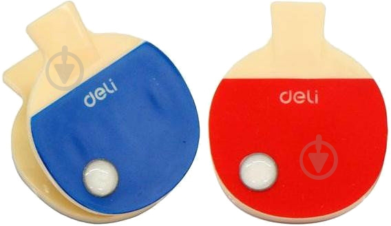 Биндер Deli 9495Е микс 38 мм Ракетки - фото 1