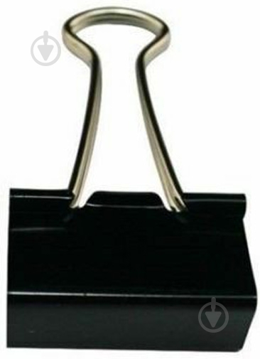 Біндер Deli Deli 38563-12 чорний 32 мм 12 шт. - фото 2