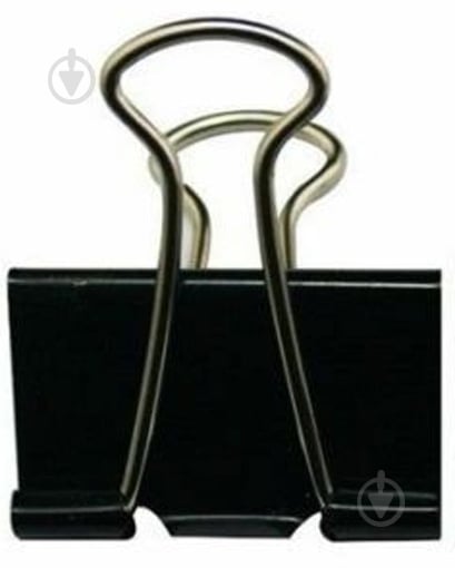 Біндер Deli Deli 38563-12 чорний 32 мм 12 шт. - фото 1