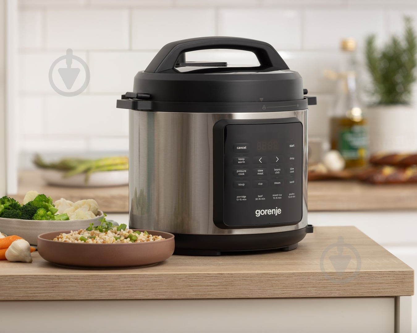 Мультиварка-скороварка Gorenje GMC6SBK - фото 2