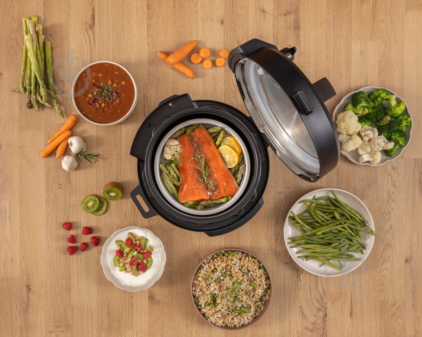 Мультиварка-скороварка Gorenje GMC6SBK - фото 5