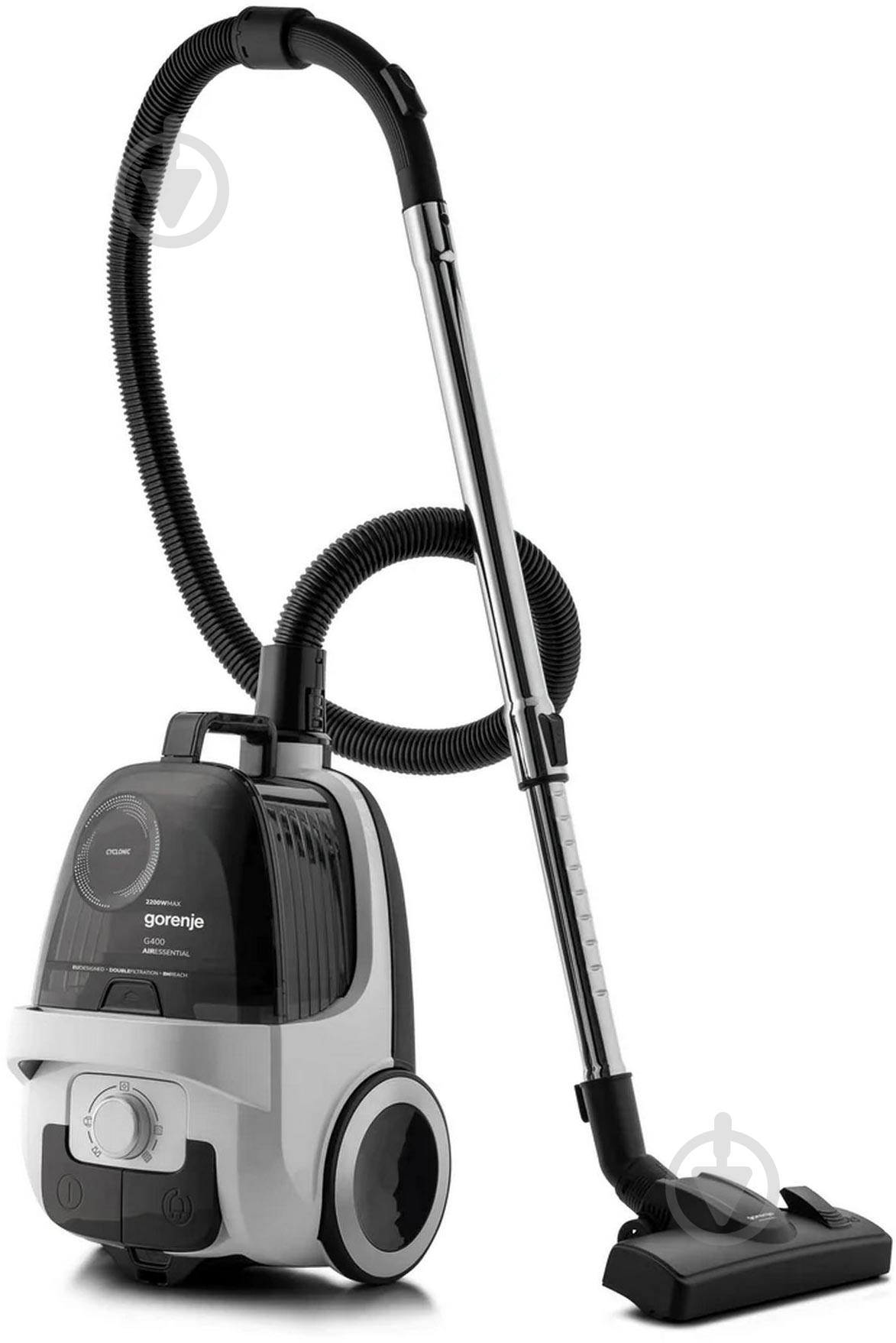 Пылесос Gorenje VC2201G4AEW black - фото 1