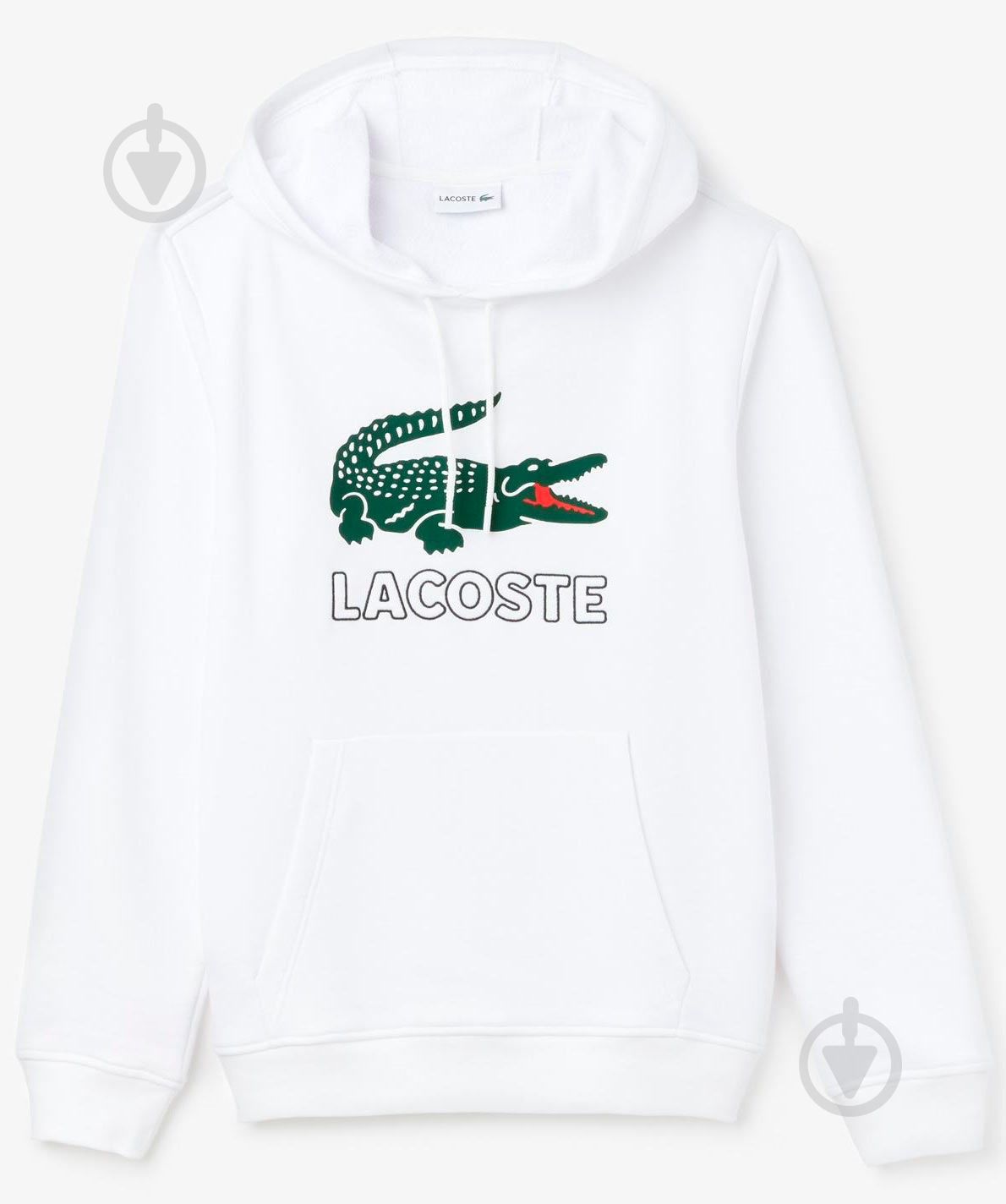 Джемпер Lacoste SH6342 SH6342001 р.XS белый - фото 1 Джемпер Lacoste SH6342 SH6342001 р.XS белый - фото 1