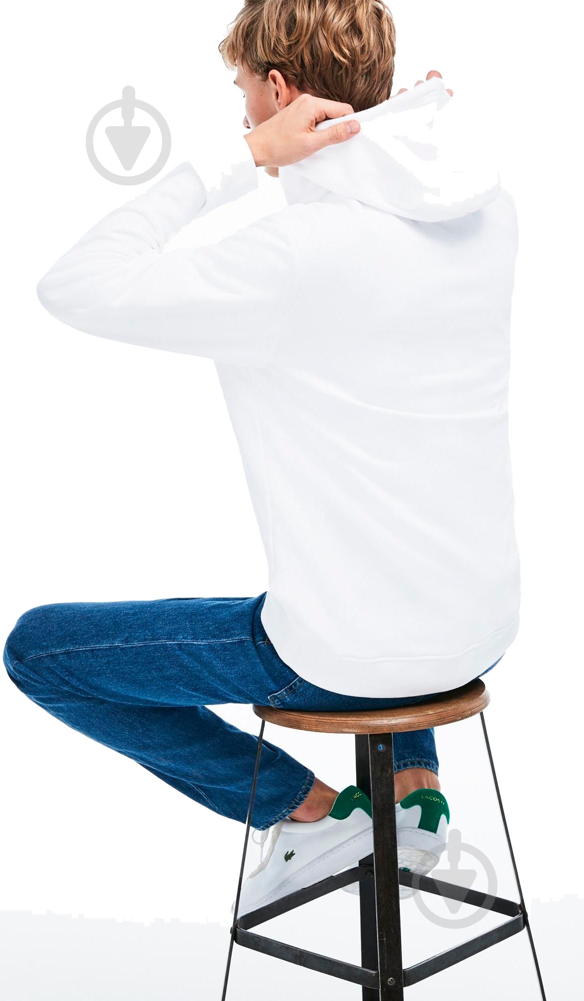 Джемпер Lacoste SH6342 SH6342001 р.XS белый - фото 4 Джемпер Lacoste SH6342 SH6342001 р.XS белый - фото 4