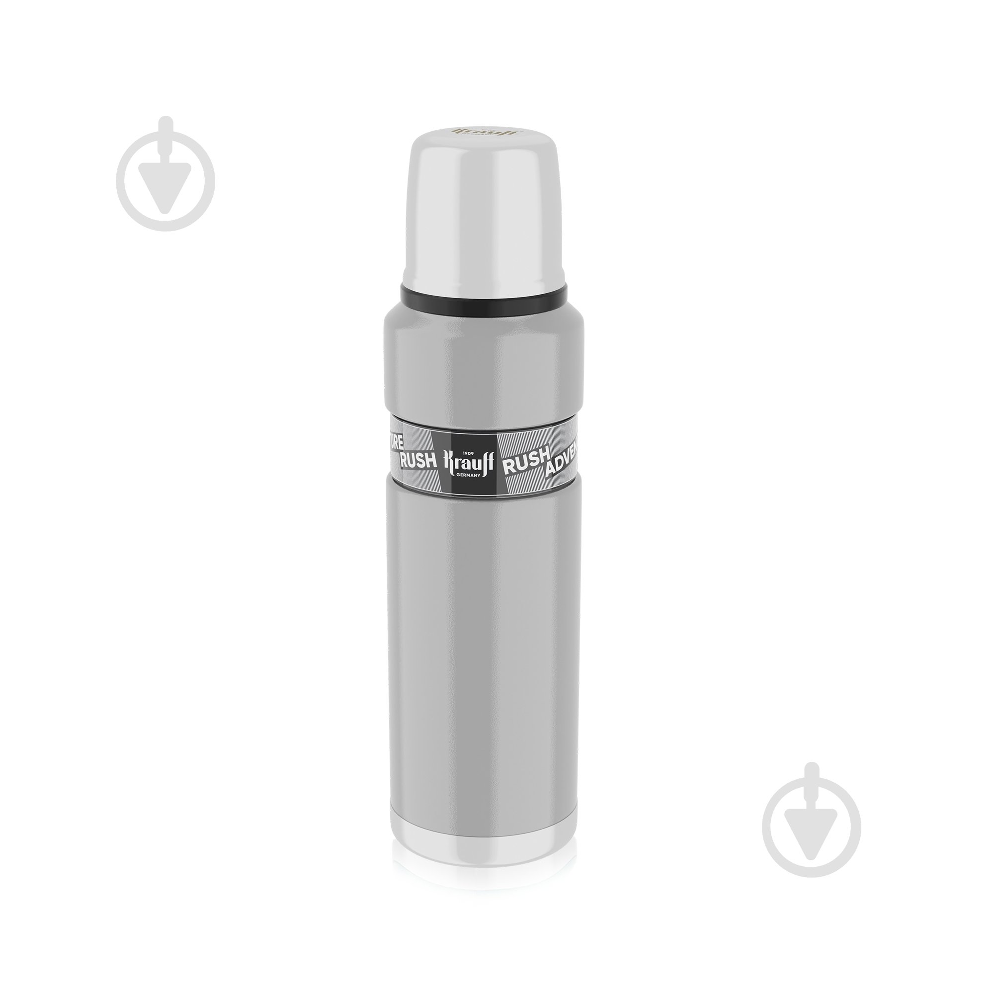 Термос Krauff Scout Skills 800 мл Grey 26-203-105 - фото 7