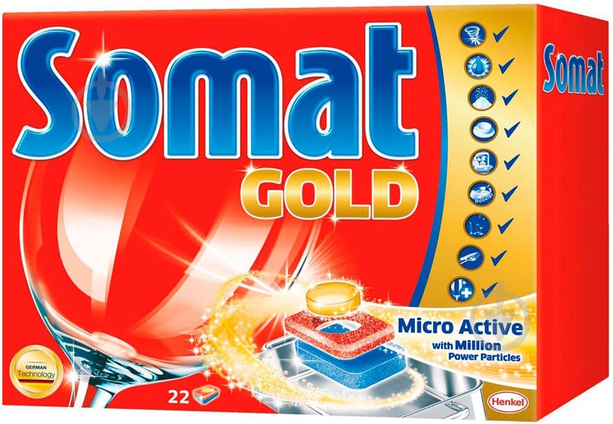 Для ручного миття посуду Somat 22 шт. - фото 1