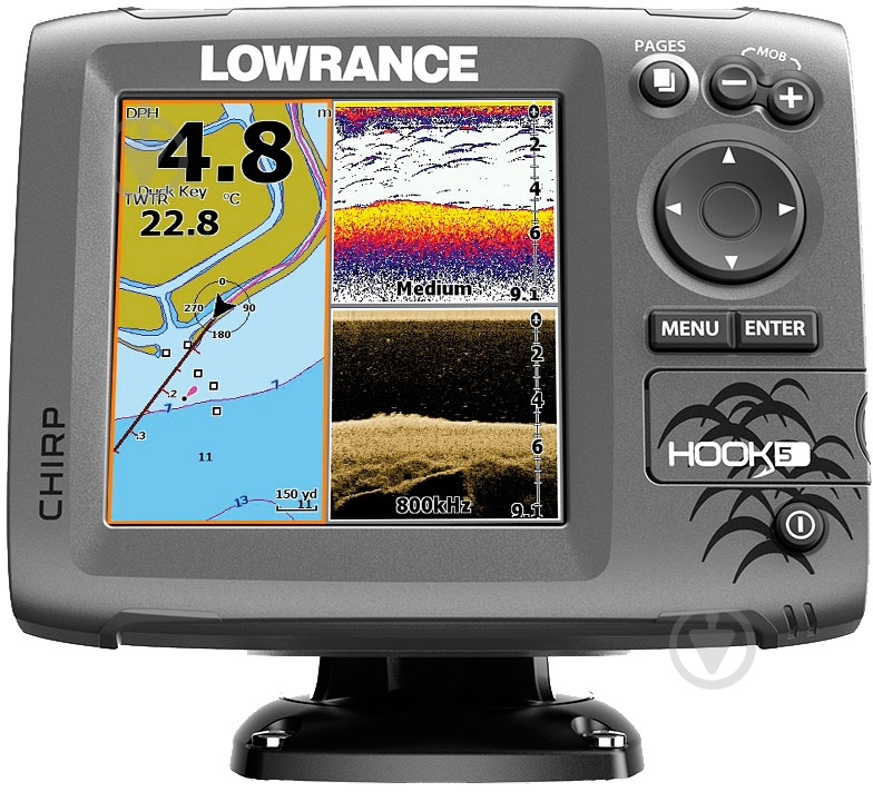 Картплоттер Lowrance HOOK-5 - фото 1