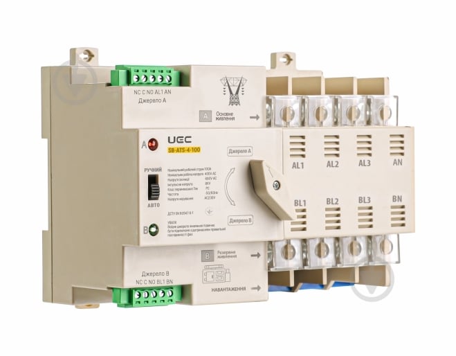 Автоматический ввод резерва UEC AVR-4-100 - фото 1