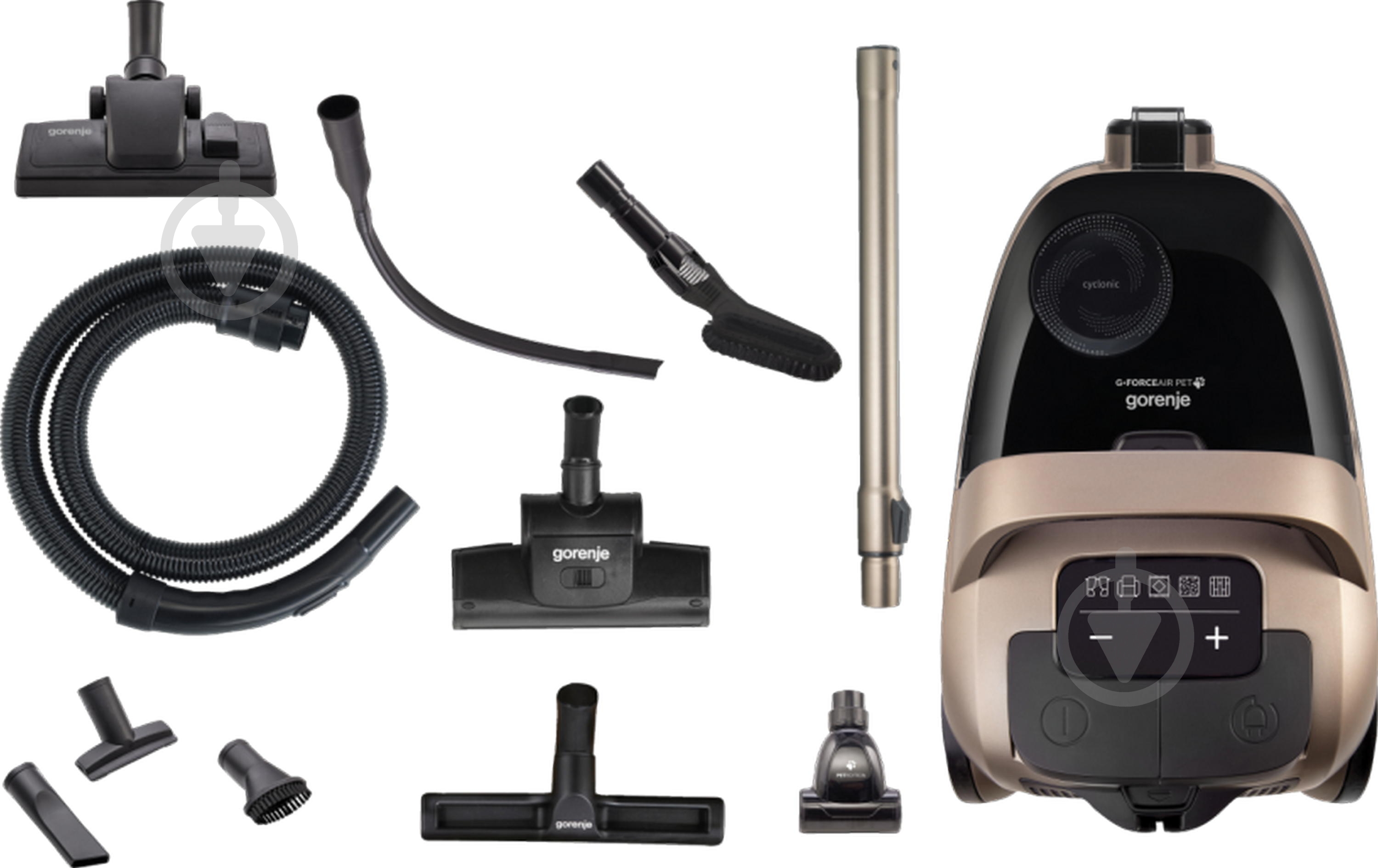 Пылесос Gorenje VCE08GAPGOCY brown - фото 2 Пылесос Gorenje VCE08GAPGOCY brown - фото 2