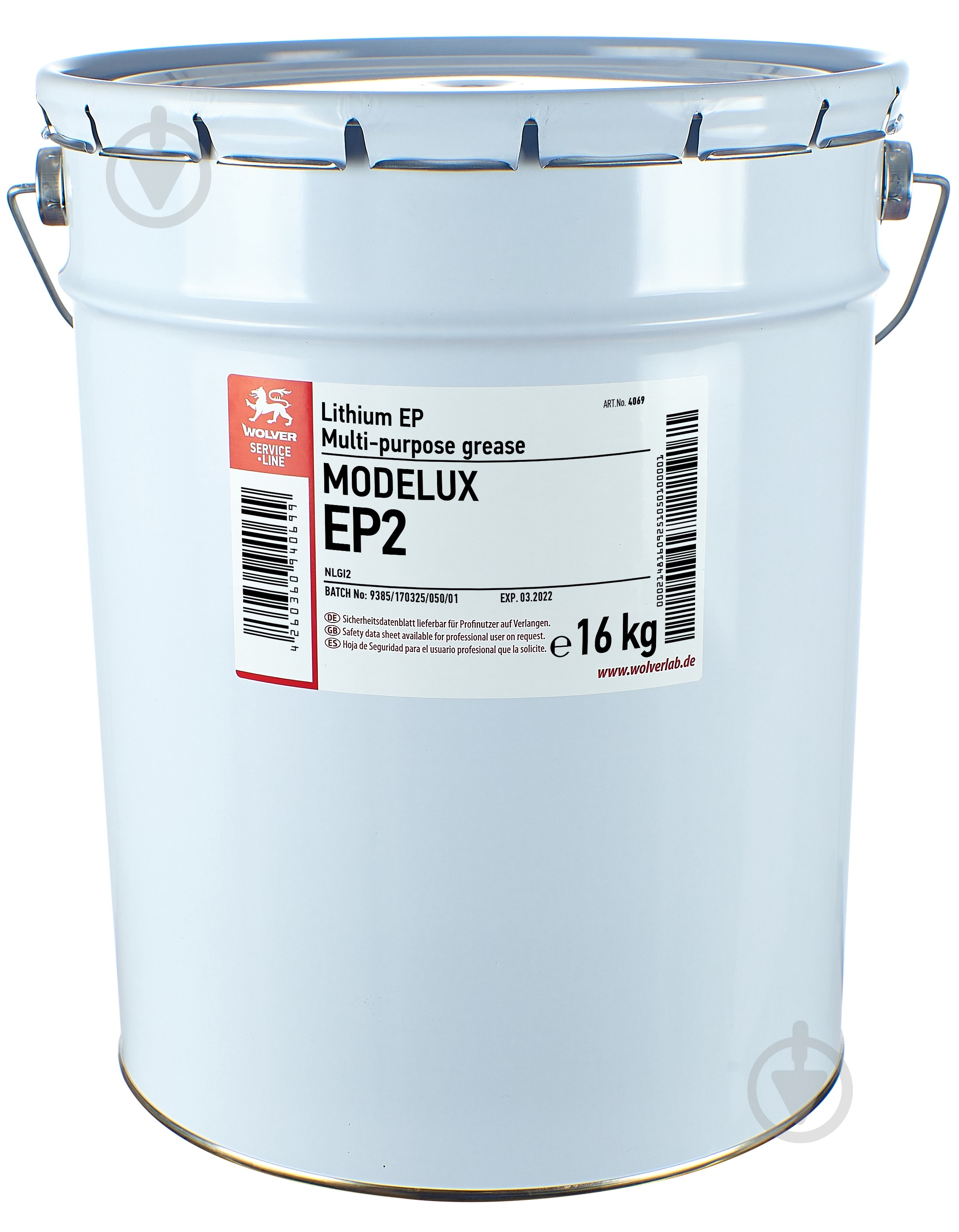 Смазка многофункциональная Wolver Modelux EP2 - фото 1 Смазка многофункциональная Wolver Modelux EP2 - фото 1