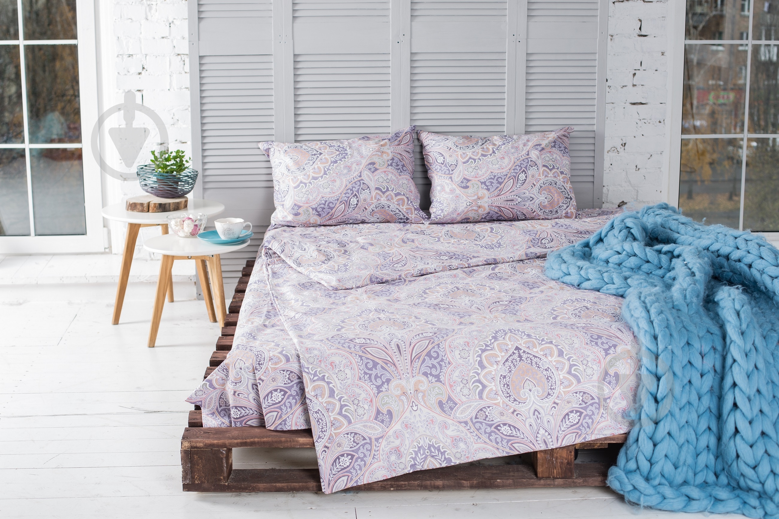 Комплект постельного белья 2.0 Вдохновение сиреневый Ecotton - фото 1 Комплект постельного белья 2.0 Вдохновение сиреневый Ecotton - фото 1