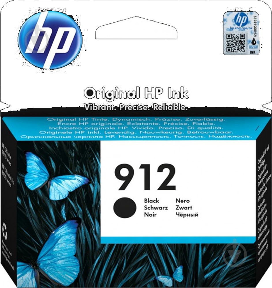 Картридж HP No.912 (3YL80AE) black - фото 1 Картридж HP No.912 (3YL80AE) black - фото 1