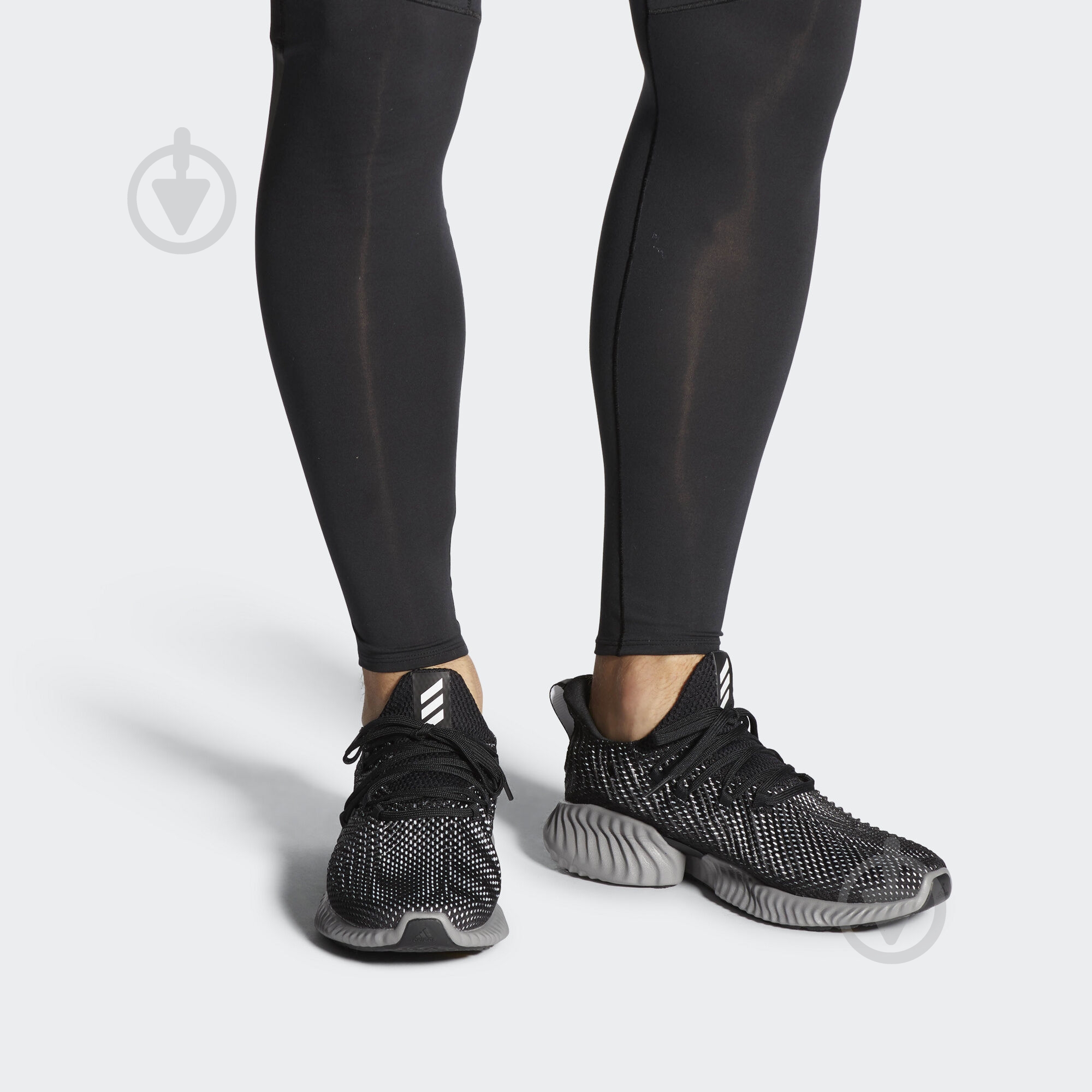 Кроссовки мужские Adidas ALPHABOUNCE INSTINC BC0626 р.40 2/3 черные - фото 11