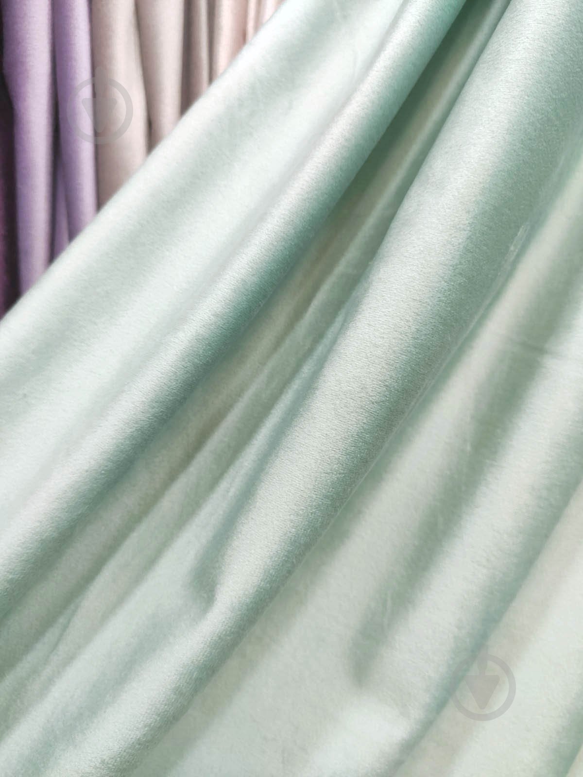 Штора Бархат 150x250 зеленый Декор-ін - фото 2