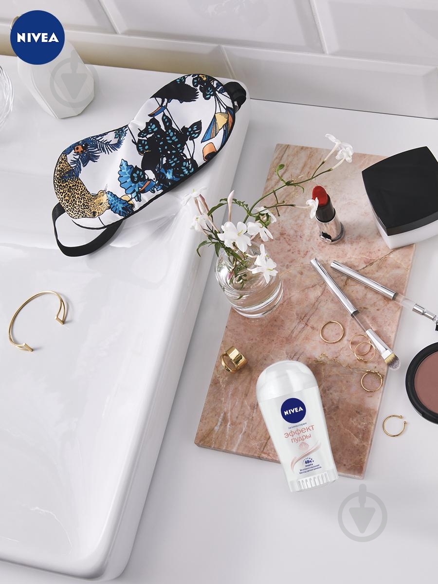 Антиперспірант для жінок Nivea Ефект пудри 40 мл - фото 4 Антиперспірант для жінок Nivea Ефект пудри 40 мл - фото 4
