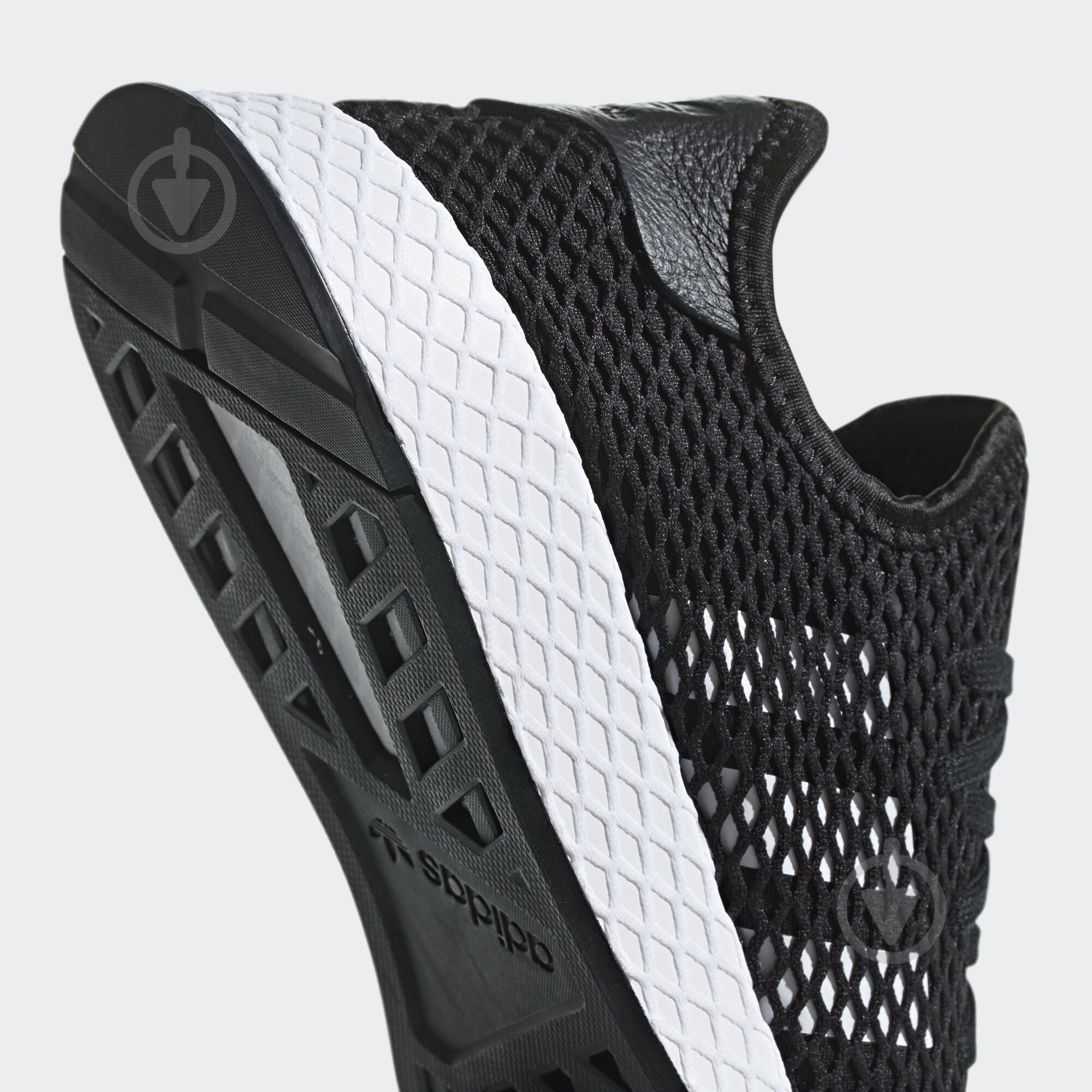 Кроссовки мужские Adidas DEERUPT RUNNER BD7890 р.43 1/3 черные - фото 8 Кроссовки мужские Adidas DEERUPT RUNNER BD7890 р.43 1/3 черные - фото 8