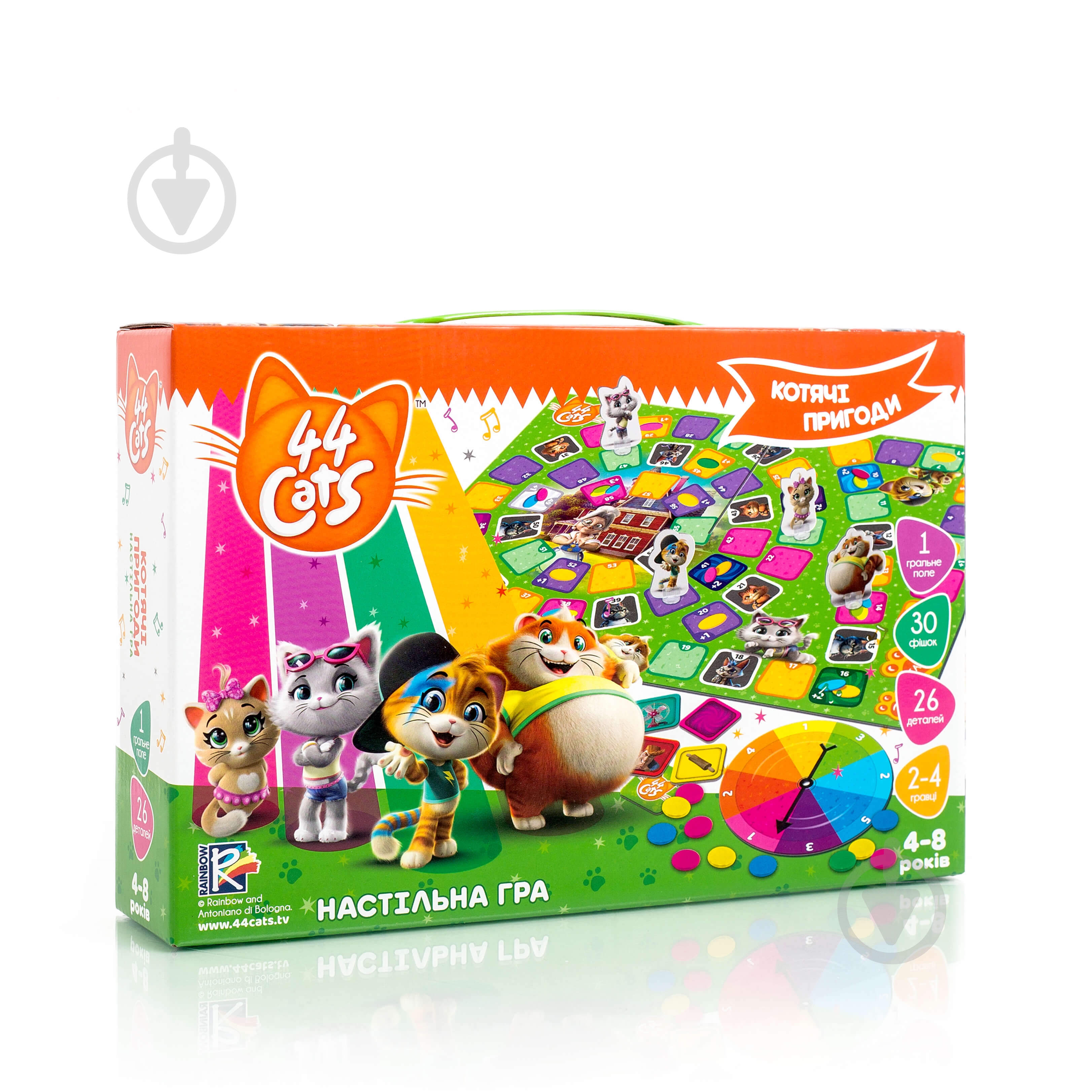 ᐉ Гра настільна Vladi Toys 44 Коти. Котячі пригоди VT8055-25