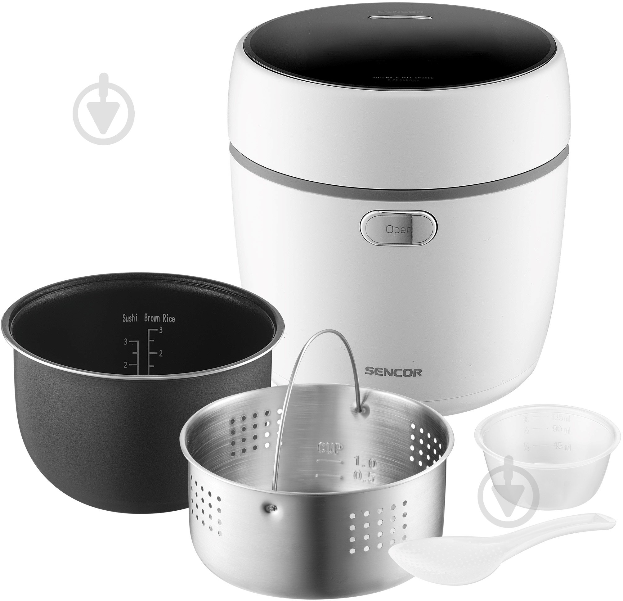 Рисоварка Sencor SRM0670WH Белая - фото 9 Рисоварка Sencor SRM0670WH Белая - фото 9
