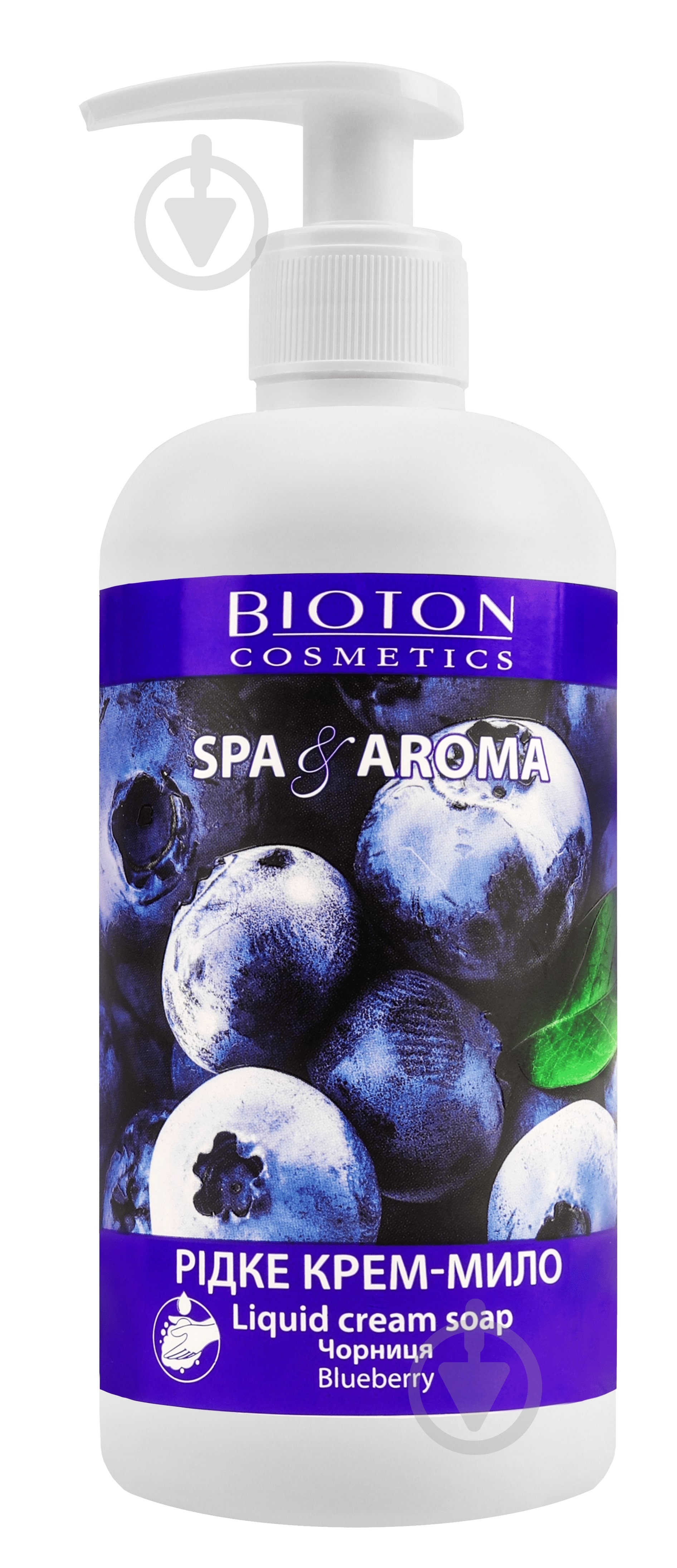 Крем-мило Bioton “Чорниця” 500 мл - фото 1