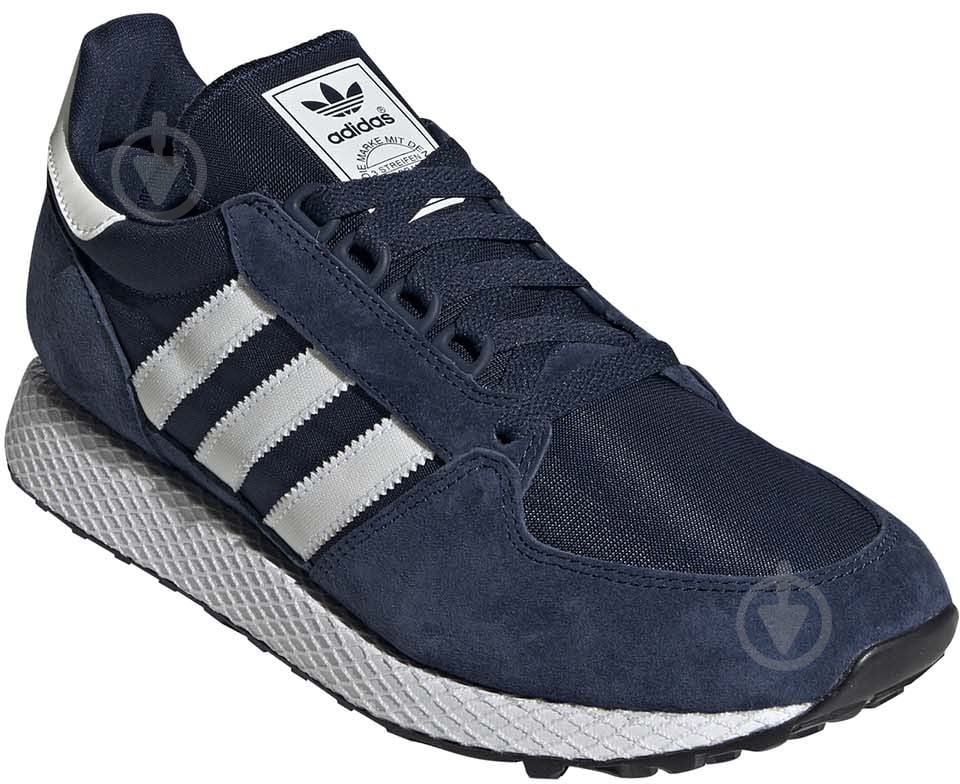 Кроссовки мужские Adidas Forest Grove CG5675 р.44 2/3 синие - фото 1