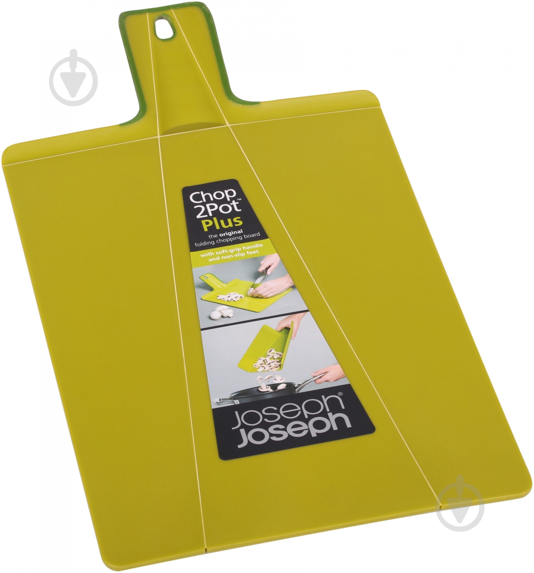 Дошка обробна Joseph Joseph Chop2Pot J 01000064 48х27х1,5 см - фото 1 Дошка обробна Joseph Joseph Chop2Pot J 01000064 48х27х1,5 см - фото 1