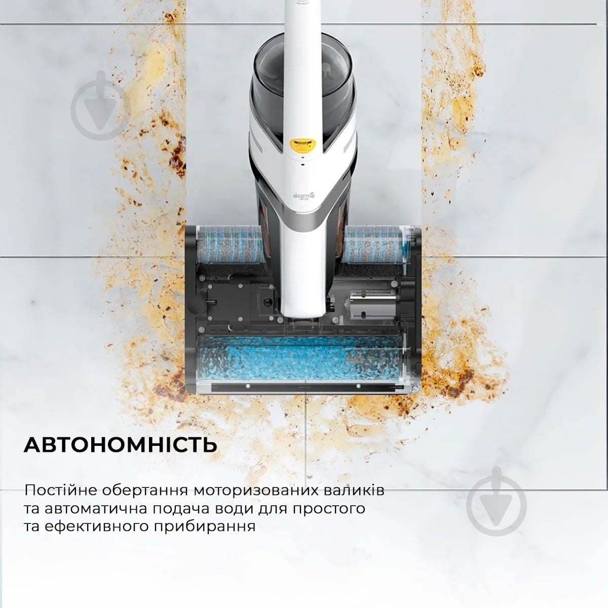 Пылесос моющий Deerma DEM-VX20W white - фото 6